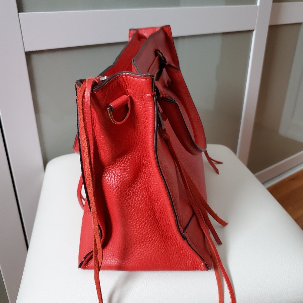NWT Rebecca Minkoff Leather Satchel Crossbody - Picture 6 of 9